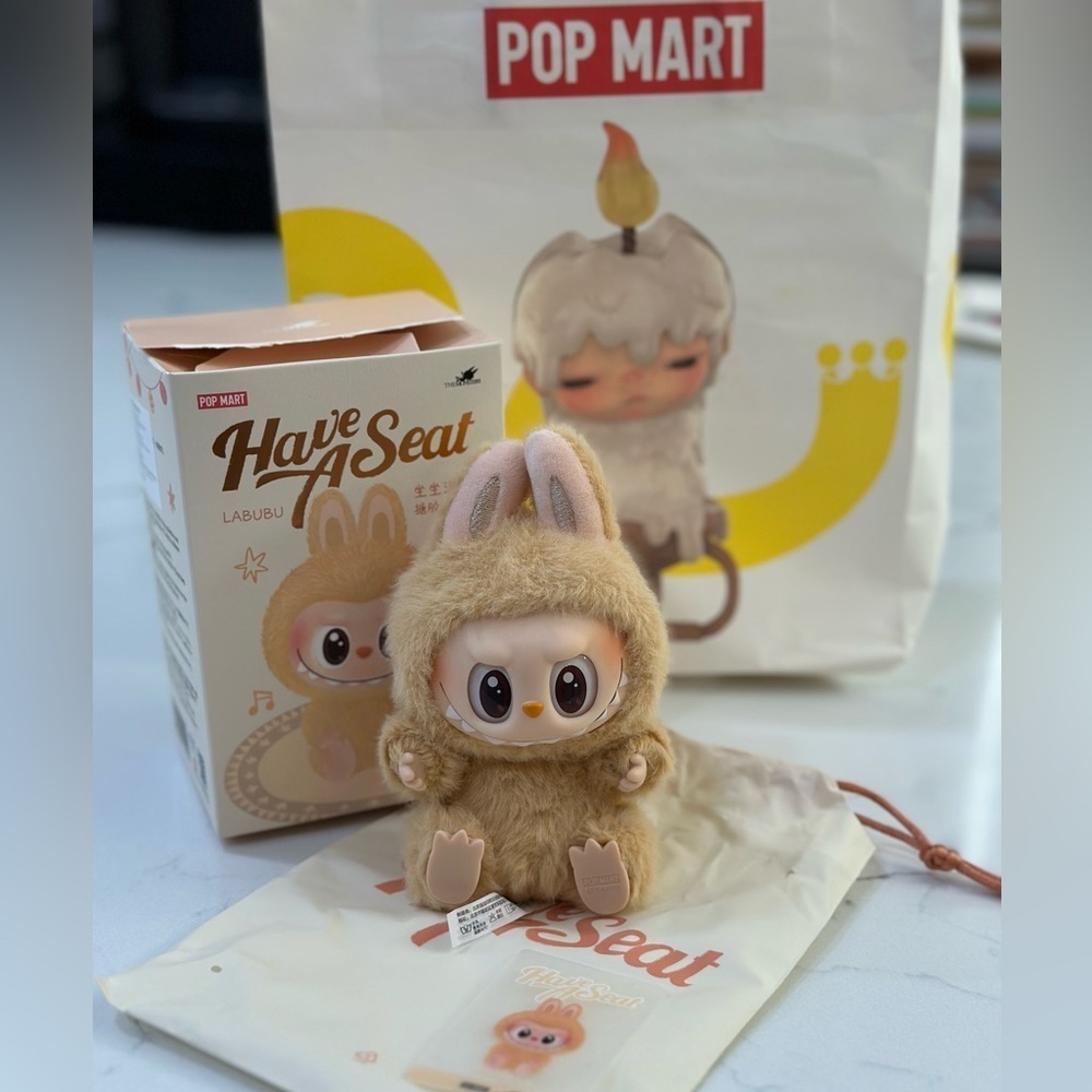 NEW Pop Mart Have A Seat Labubu BaBa - Picture 3 of 10